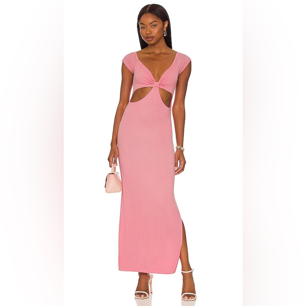Cutout maxi/midi dress